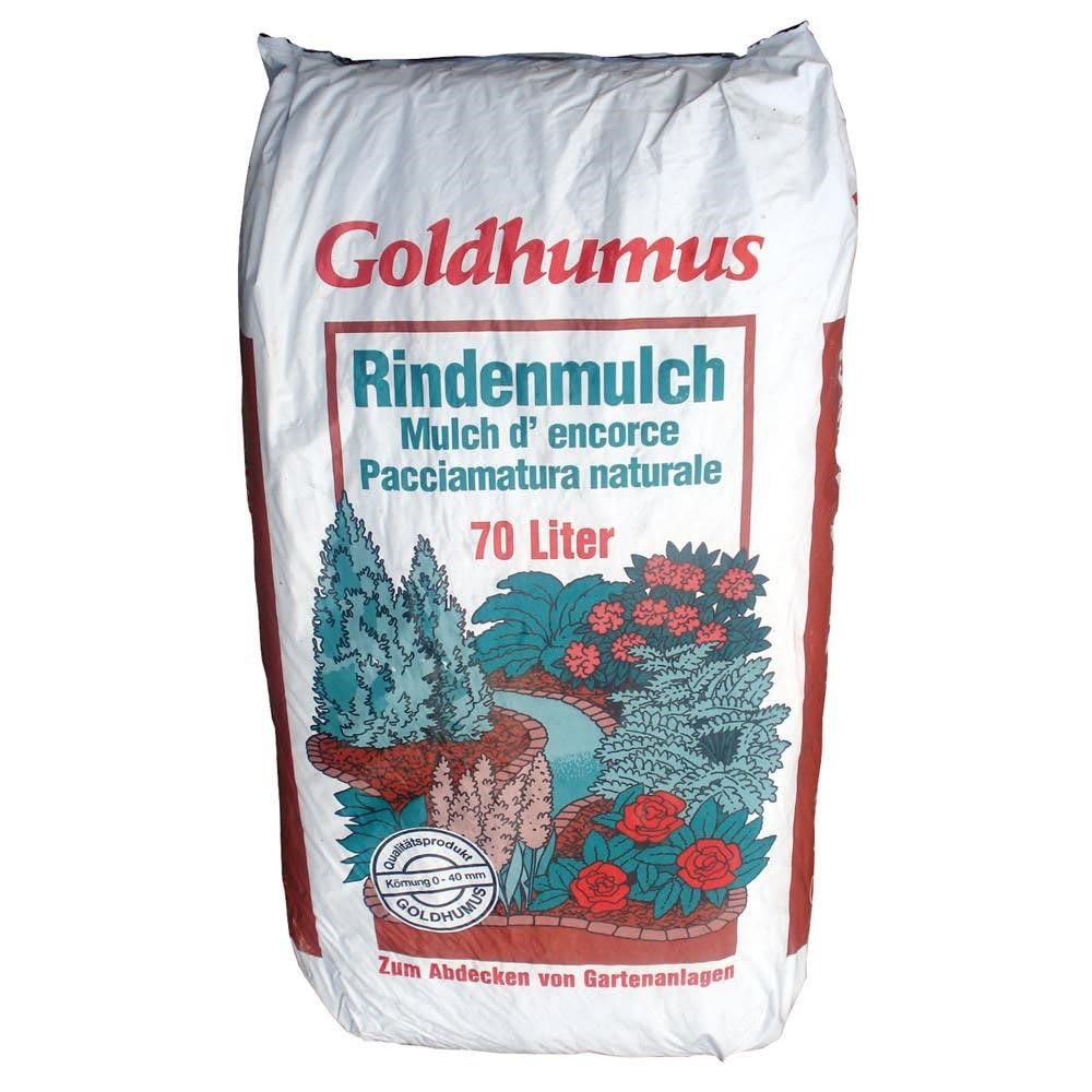 Goldhumus Rindenmulch 0-40 5x70 Liter Hülskamp
