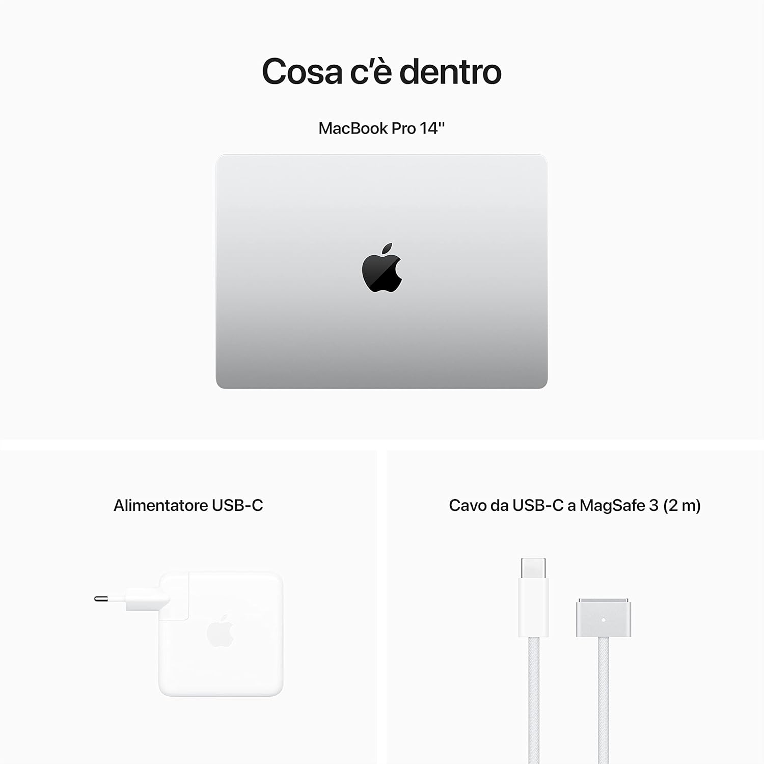 Apple 2024 Portatile MacBook Pro con chip M2 Pro: display Liquid Retina XDR da 14,2, 16GB di RAM, 1TB di archiviazione SSD, tastiera retroilluminata. Compatibile con iPhone/iPad; color Argento Apple 2024 Portatile MacBook Pro con chip M2 Pro: display Liquid Retina XDR da 14,2, 16GB di RAM, 1TB di archiviazione SSD, tastiera retroilluminata. Compatibile con iPhone/iPad; color Argento