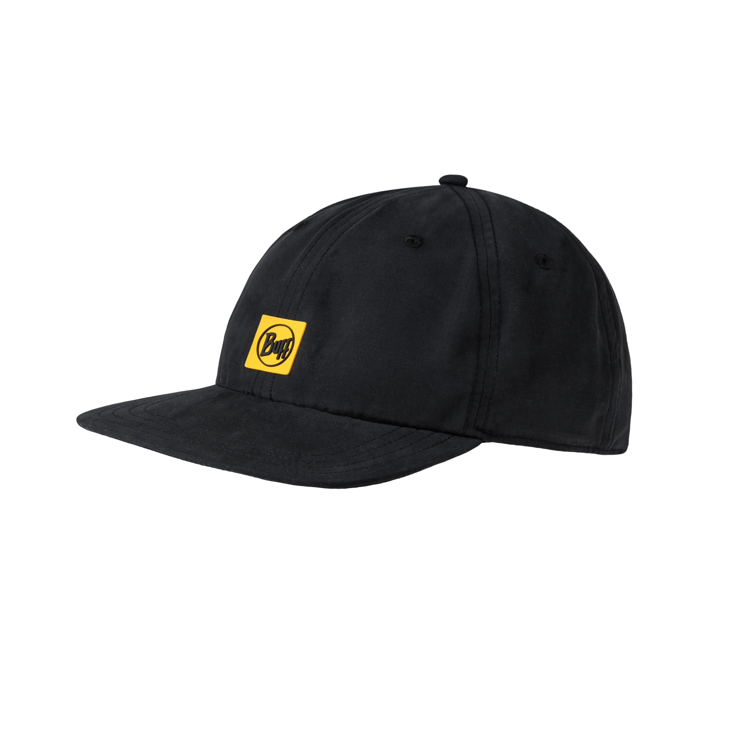 Buff®| Cap Pack Baseball Man Women Adult Comfortable, Breathable, Outdoor, Sun Protection UPF50, Foldable, One Size, Black