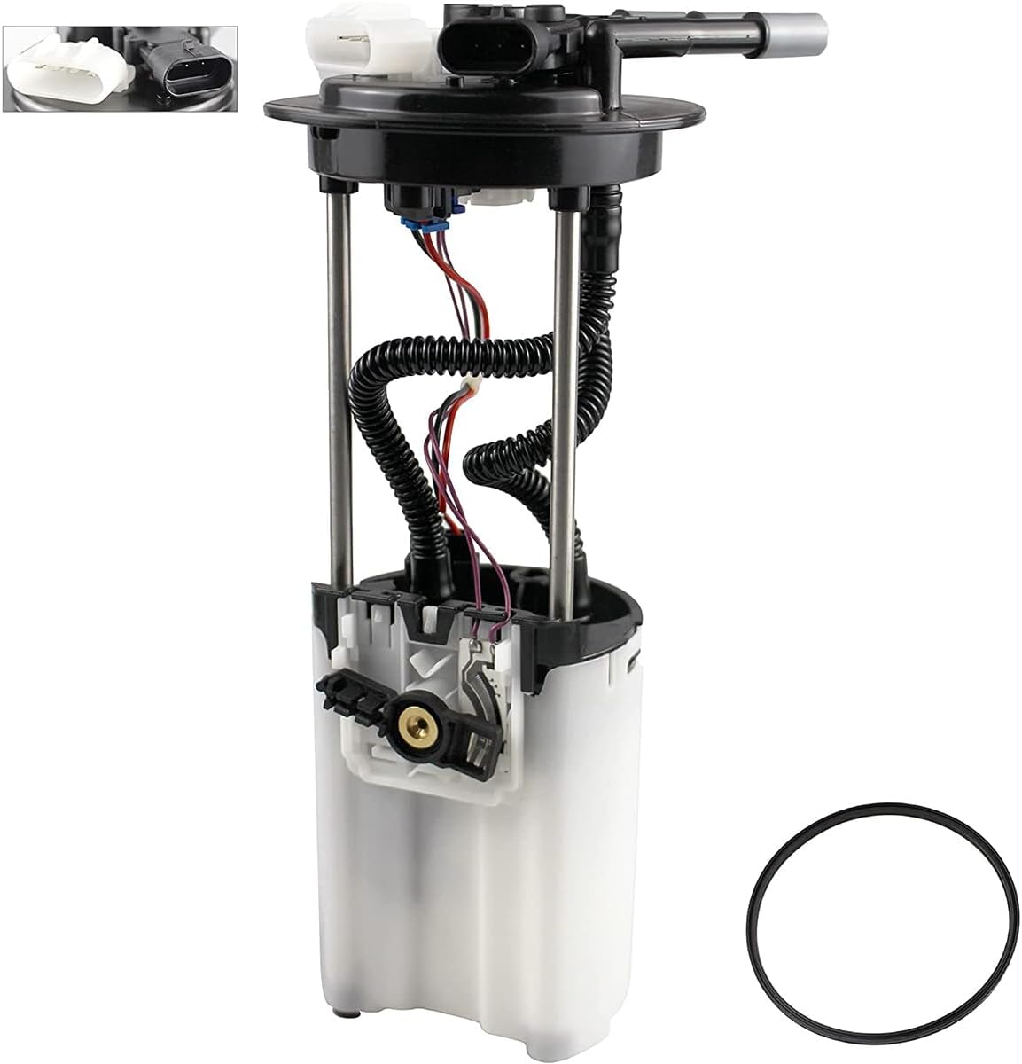 E3614M Fuel Pump Control Module Assembly w/Sending Unit for Chevrolet Colorado GMC Canyon 2004-2005 L4 2.8L L5 3.5L Pickup, 25351390 88965815 88965816