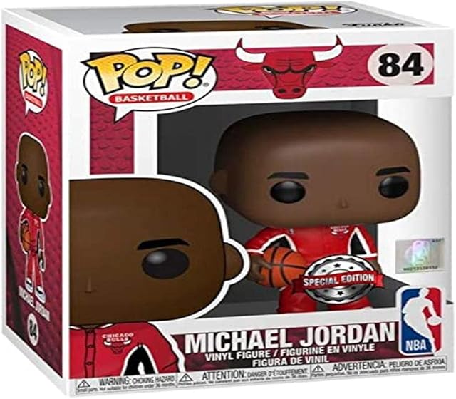 pop Funko NBA Basketball 84 Michael Jordan Warm-up Special Edition 