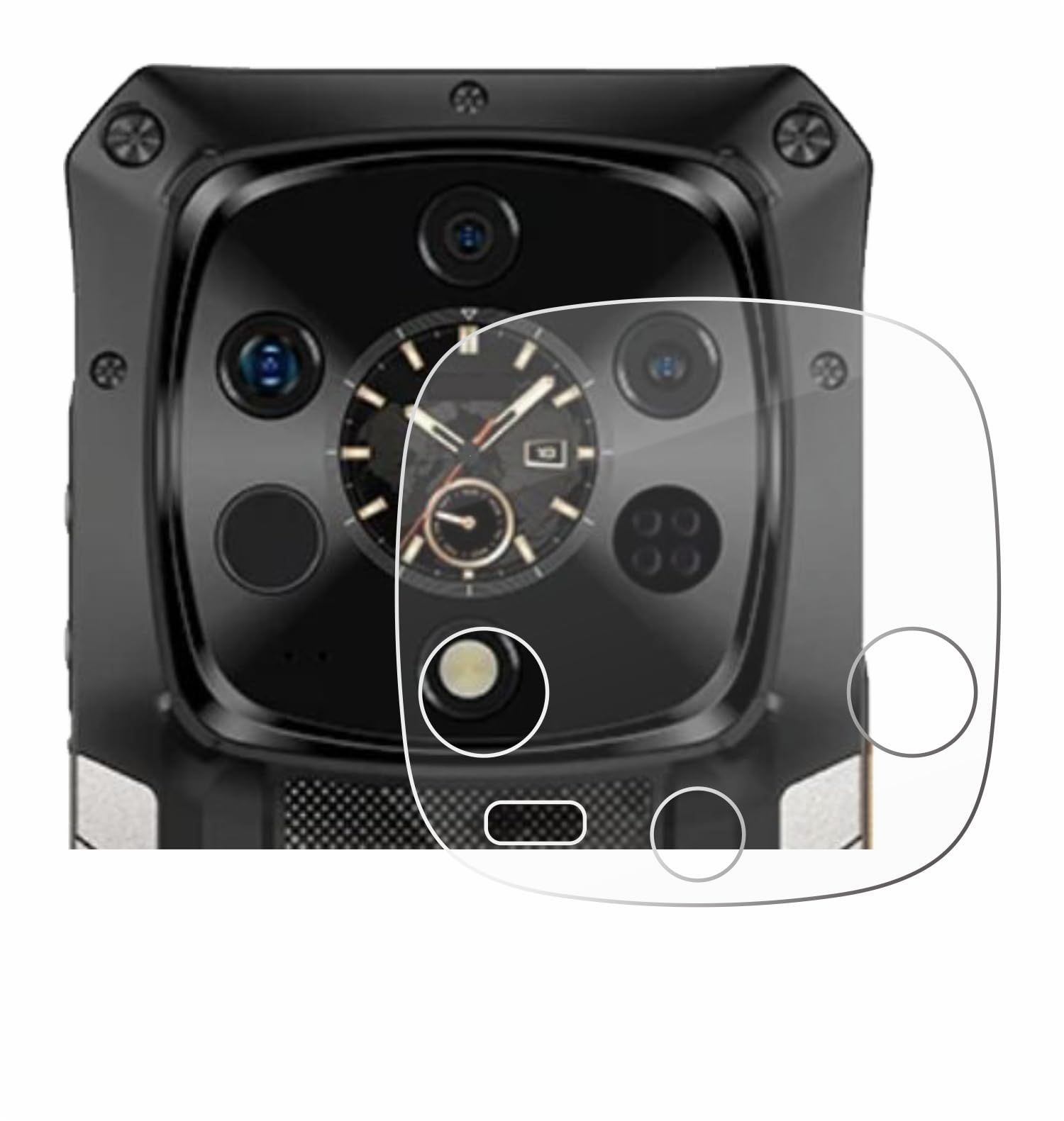 brotect Pellicola Protettiva Vetro per Ulefone Armor 28 Ultra Thermal (SOLO Camera) Protezione Schermo [Durezza Estrema 9H, Chiaro]