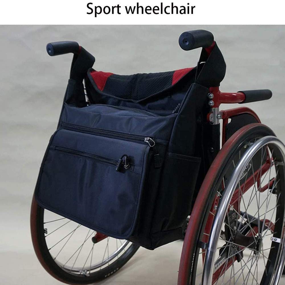 Bolsa para Silla de Ruedas Impermeable, multifunción Universal para Silla de Ruedas, Mochila, Bolsa de Almacenamiento, Manos Libres, Bolsa organizadora, Accesorios, Bolsa de Viaje para andadores