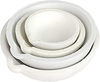 LTKJ Set of 4 Quartz Silica Crucibles for Gold Silver Melting - 150g/250g/500g/750g Jewelry Casting Torch