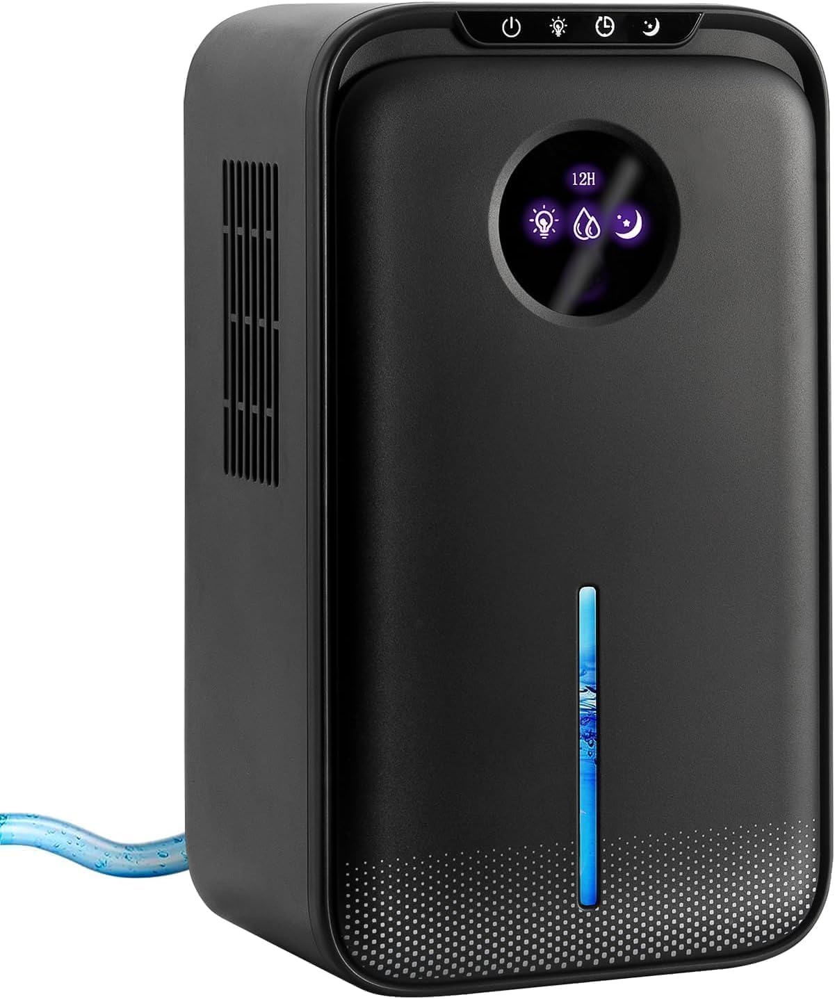 Dehumidifier(88.0OZ) for (California, Florida) Home With Drain Hose Timer（8-12-24H) Quiet Portable Small Dehumidifier with Auto Shut Off for Bedroom