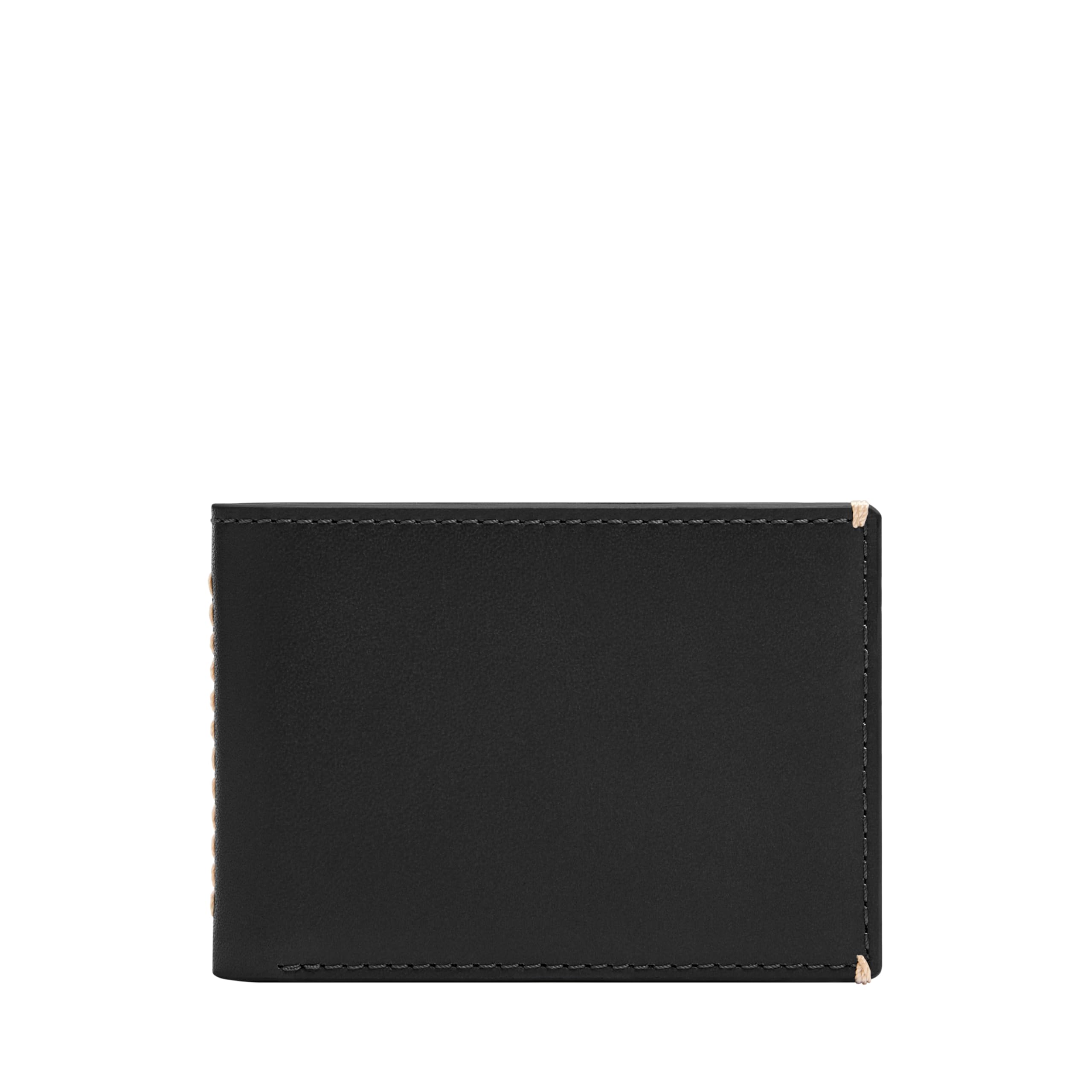 Men's Wallet, Westover Leather Front Pocket Wallet for Men, Westover Black
