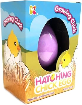 Keycraft Hatching Eggs Toy - Growing Water Chick for Ages 3, Educational Discovery