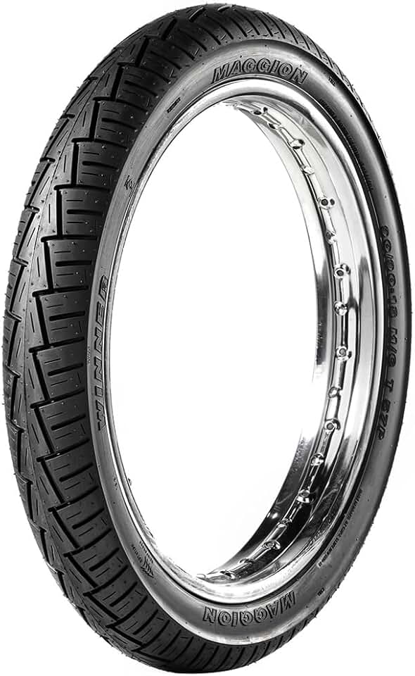 Pneu Dianteiro Maggion Cg Titan 125 150 Fan 160 Ybr - S/Câmara
