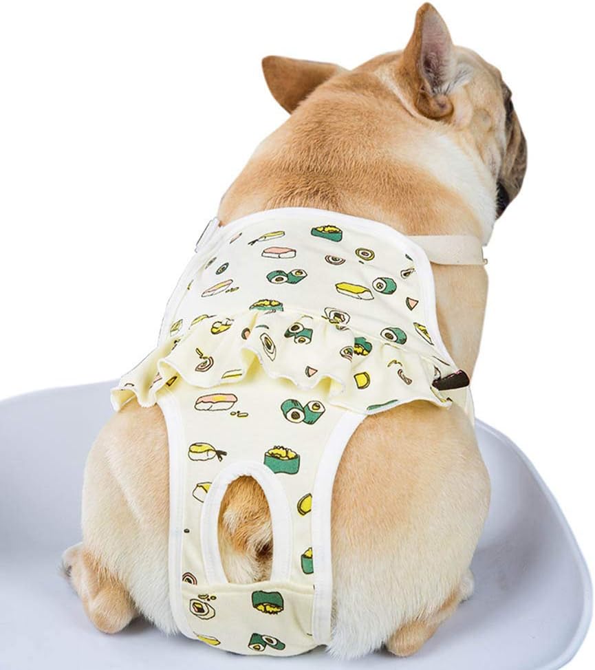 Bennyue 犬 おむつ 犬用おむつ メス 犬 生理用ズボン ペットおむつ 可愛い 月経ズボン