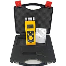 Digital Paper Moisture Tester Meter Portable Paper Moisture Content Measuring with LCD Display Range 0 to 50 Percent