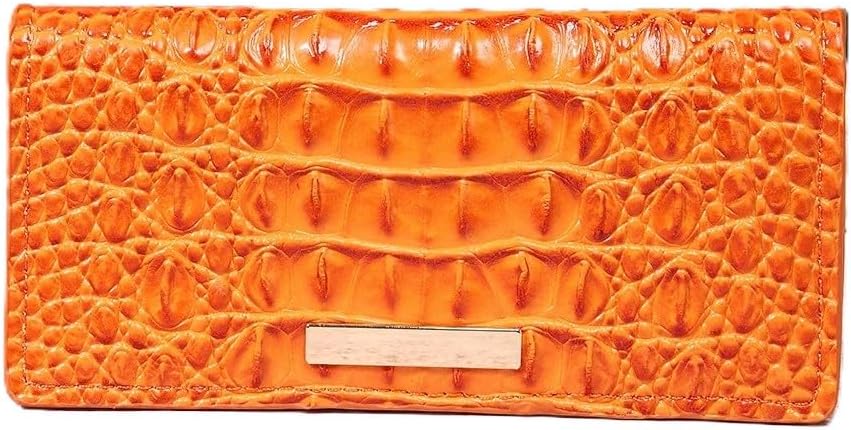 Women's Colourful Wallet with Coin Pockets Leather Purse Female Ladies Wallets Long Money Bag, Rose Blue, M, Casual