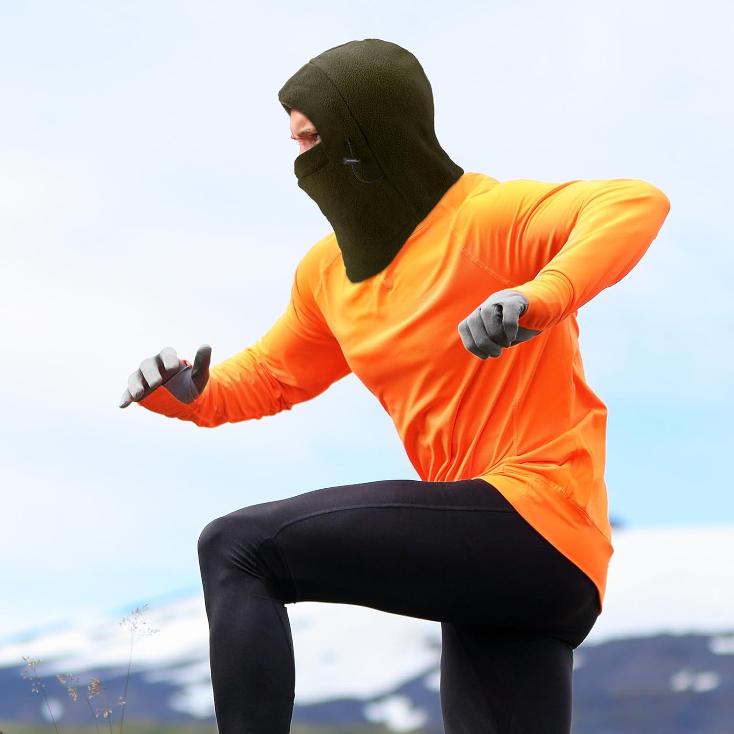 16 Pcs Balaclava Ski Masks Adjustable Windproof Winter Warm Fleece Face Mask Covers for Men Women Outdoor - Image 6