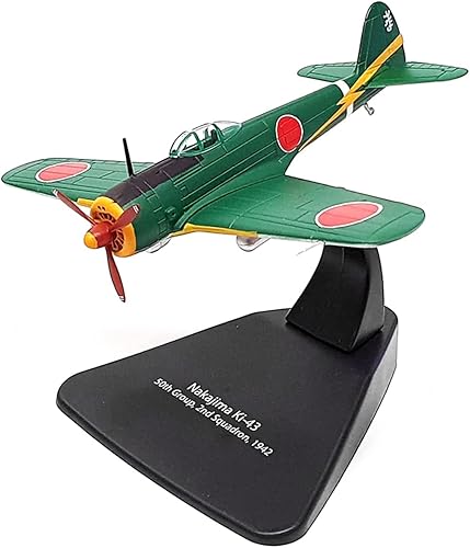 Avión de combate Nakajima Ki-43 Hayabusa 50th Group, 2nd Squadron, (1942) "Oxford Aviation Series 172 Modelo de avión fundido a troquel por Oxford