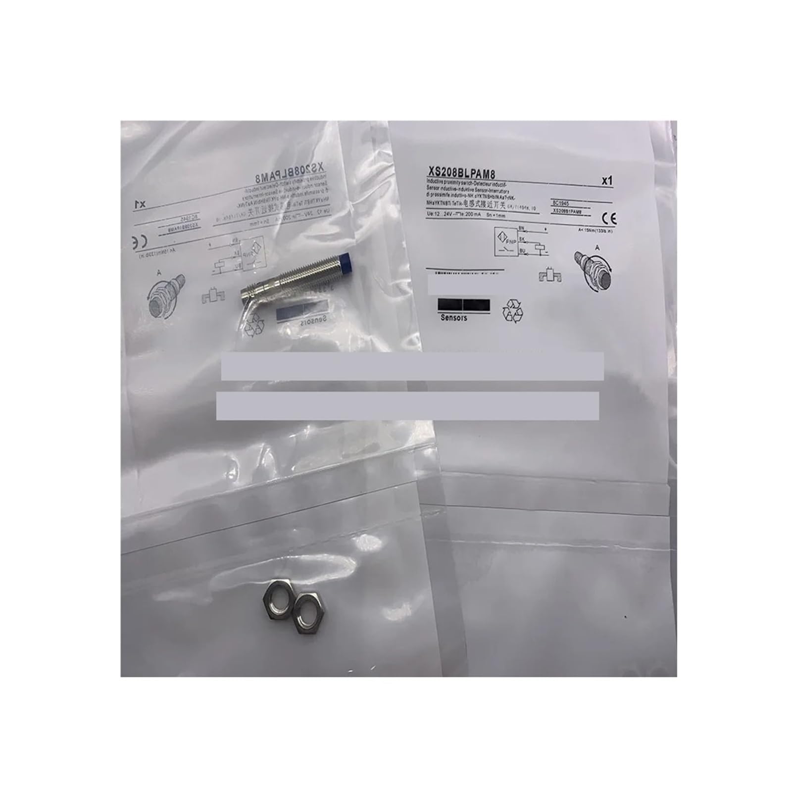 XS208BLPAM12C détecteur de proximité M8 pour contrôle de position CNC