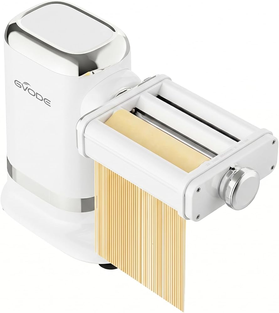 GVODE Electric Pasta Maker, 3-in-1 Roller & Cutter Set, 700W