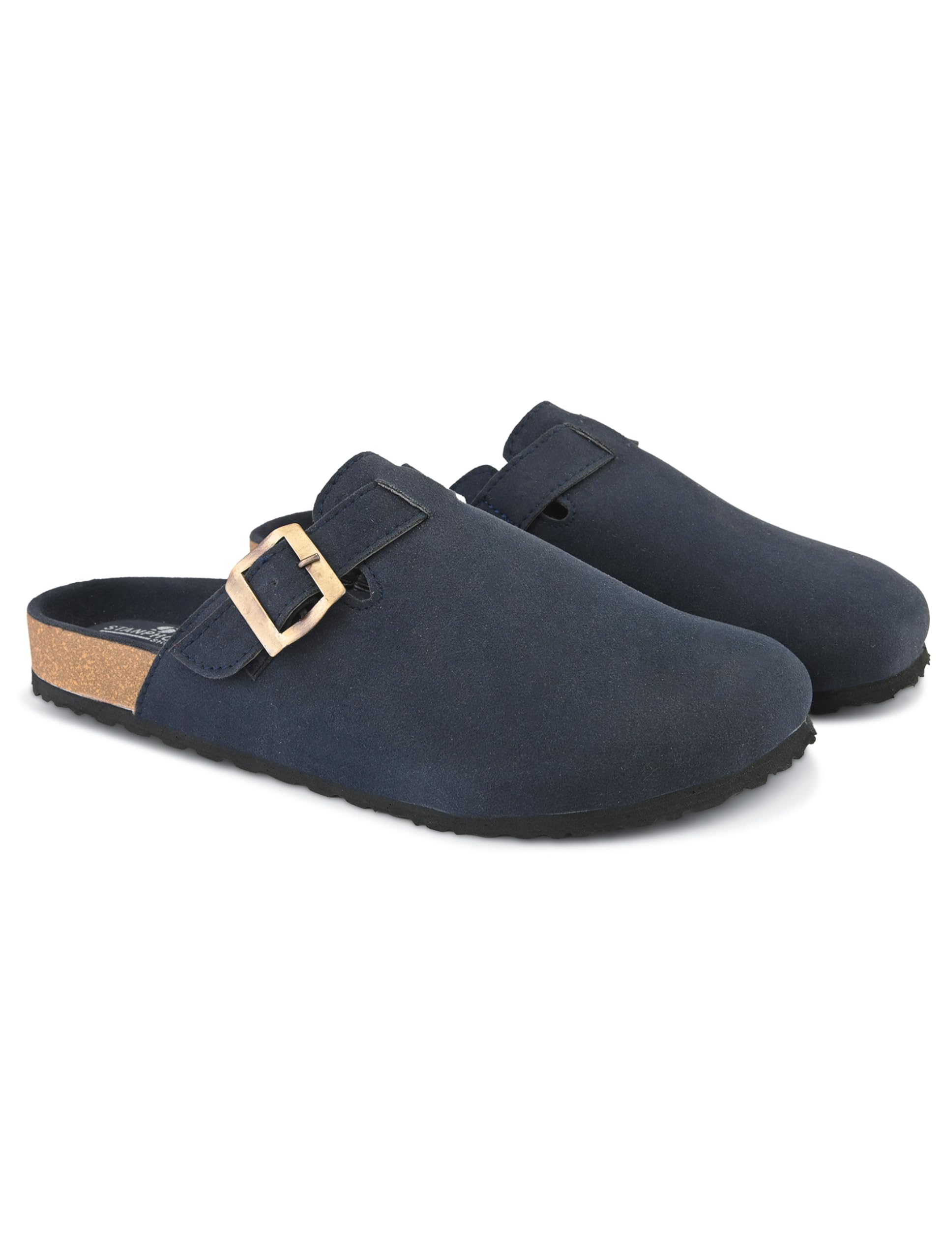 stanphord Men Thong Sandals | Faux Leather Slip-On Cork-Style | EVA Cushioned Sole | Casual Summer Daily Outdoor Wear (TPDV 601)-picture-56
