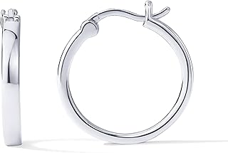 White Gold Hoop Earrings For Women Picks collage image 3