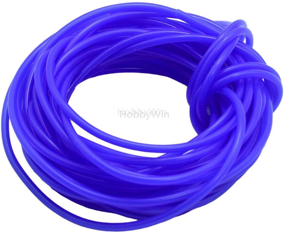 Silicone Nitro Fuel Line 5x2.5mm 15M Navy-Blue for RC Engine Airplane Warbird Speed Boat Scale Car Truck