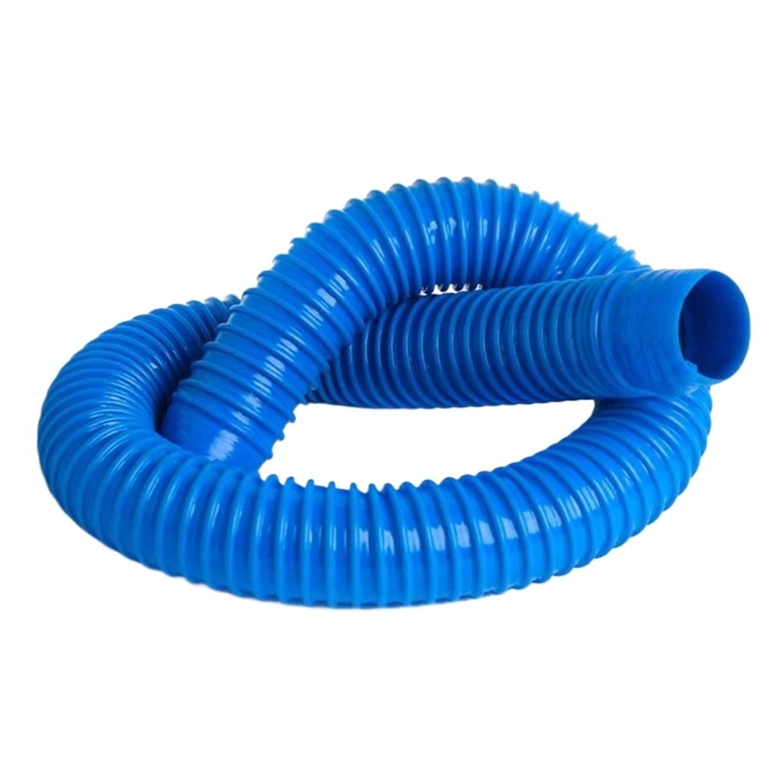 Tubo de succión de polvo industrial de 1-5 metros (30-100 mm), manguera flexible de plástico PVC azul, tubo de eliminación de polvo, conector blando, tubo corrugado(3 METER_INNER DIAMETER 90MM)