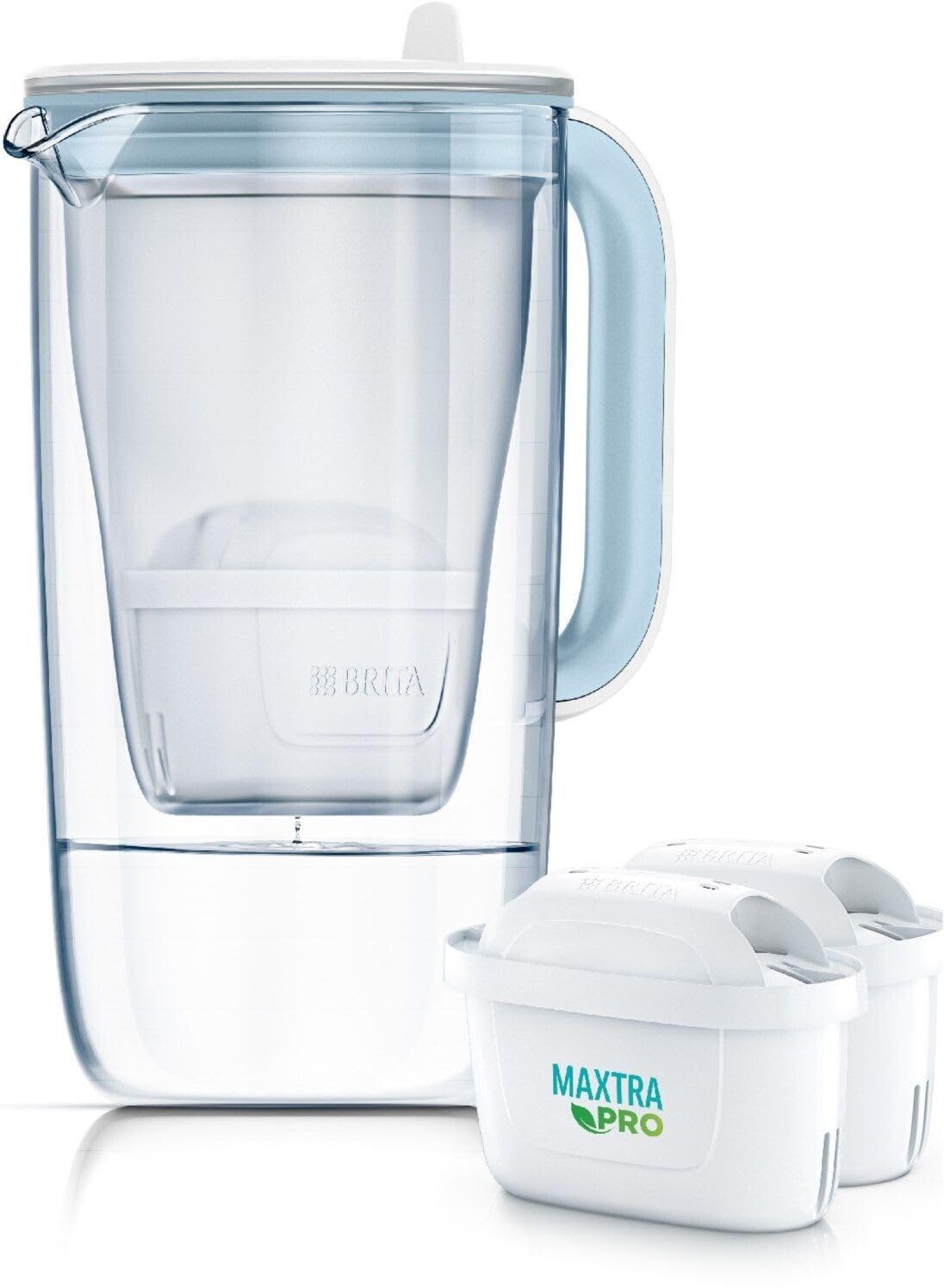 Brita dzbanek szklany Model One w zestawie z 2 wkładami MAXTRA PRO