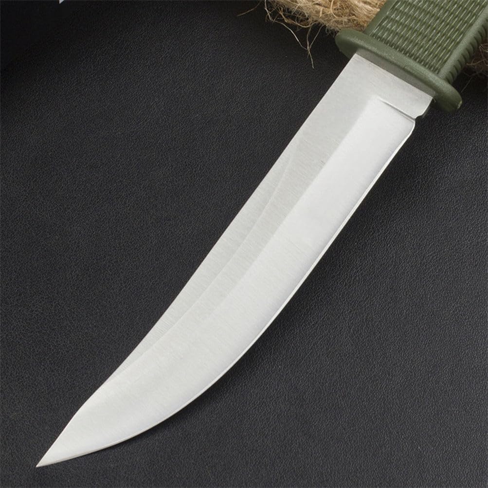 Generico TEERMA VT7 Forgiatura integrata fixed blade Coltello multiuso, Utilizzato principalmente per campeggio, caccia, pesca, esplorazione della giungla, escursionismo