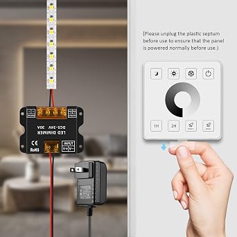 Single Color Dimmable Wall Mounted LED Controller [Energy Class A]
