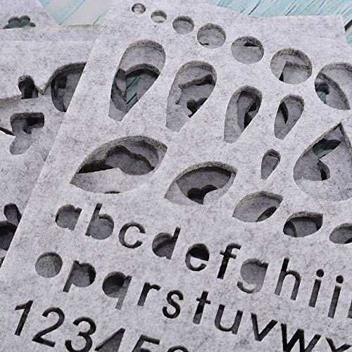 Image of Wixine 1Set 7pcs Needle Felting Applique Mold Handicraft Wool Felt Woolen Shaping Mould DIY
