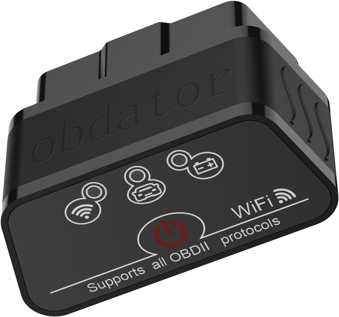 obdator OBD2 Scanner, ELM 327 Automotive OBD OBDII Code Reader Car Check Engine Light Diagnostic Scan Tool for iOS, Android, PC