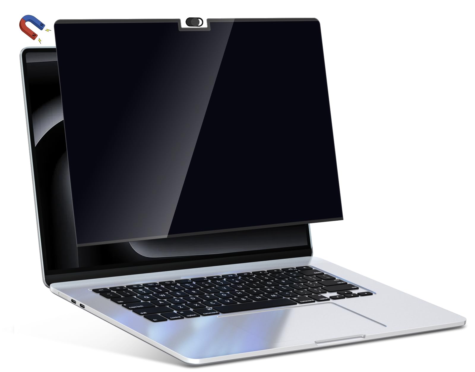 Protector de privacidad para MacBook Pro 16 que reduce reflejos y bloquea miradas 8