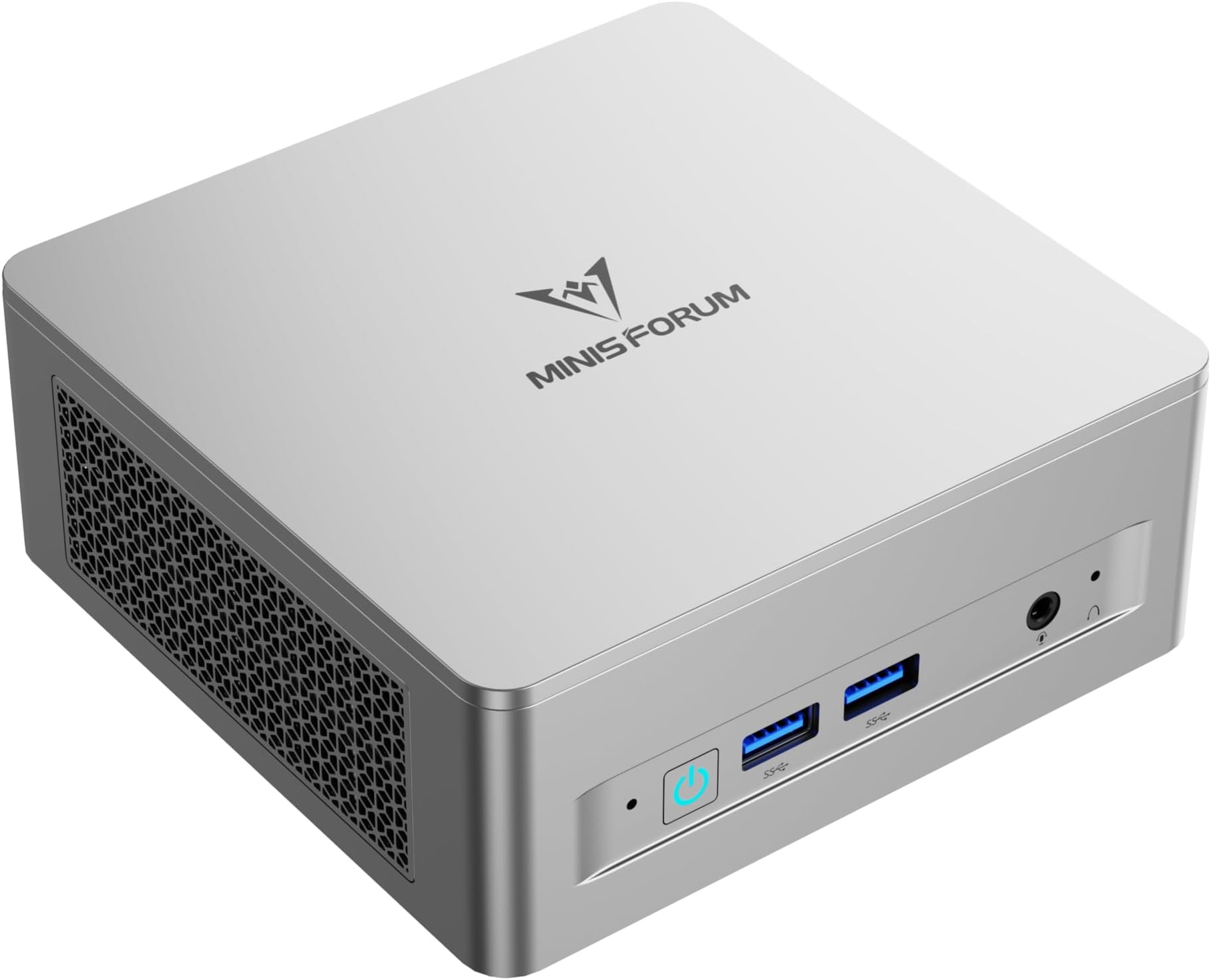 MINISFORUM UM870 Slim Mini PC,AMD Ryzen 7 8745H Processor Mini Computer(8C/16T, Up to 5.0GHz), 32GB DDR5 RAM & 1TB PCIe 4.0 SSD, Support 8K@60Hz HDMI 2.1/USB4 Output, WIFI6E/BT5.3/Auto Power On