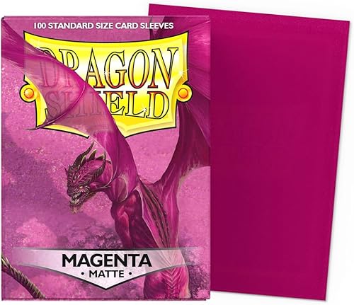 Vista 59 de Dragon Shield Sleeves Matte Card Game, Polipropileno, Transparente Transparente,Ámbar,Verde manzana,Aurora - Elección de los jugadores