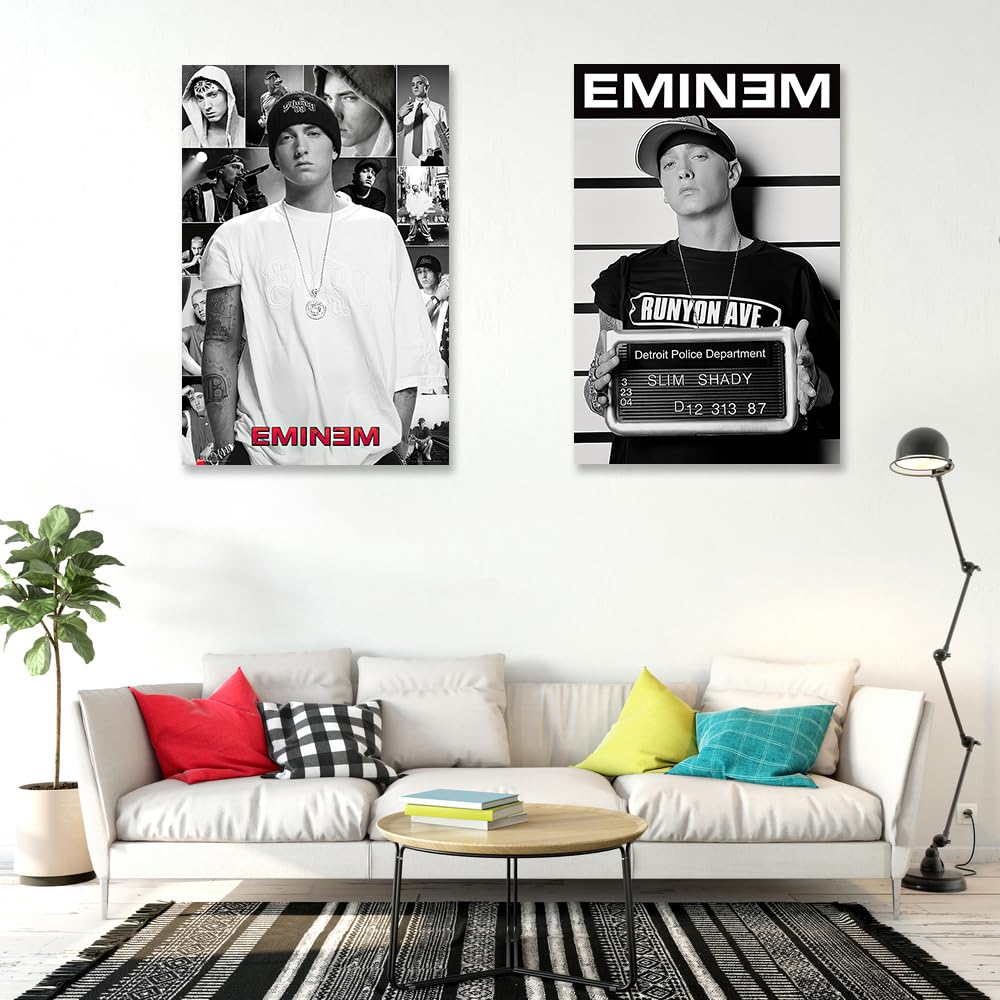 Amazon.com: Eminem - 2 Piece Music Poster Set (Image Montage