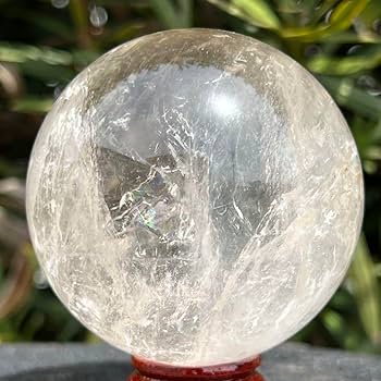 ✳️専用、‼️✨クラックと透明度と虹の共演✨虹入り ヒマラヤ水晶 丸玉 天然石 原石 Amazon.co.jp: 素敵綺麗なクラックと透明度と虹の共演ヒマラヤ