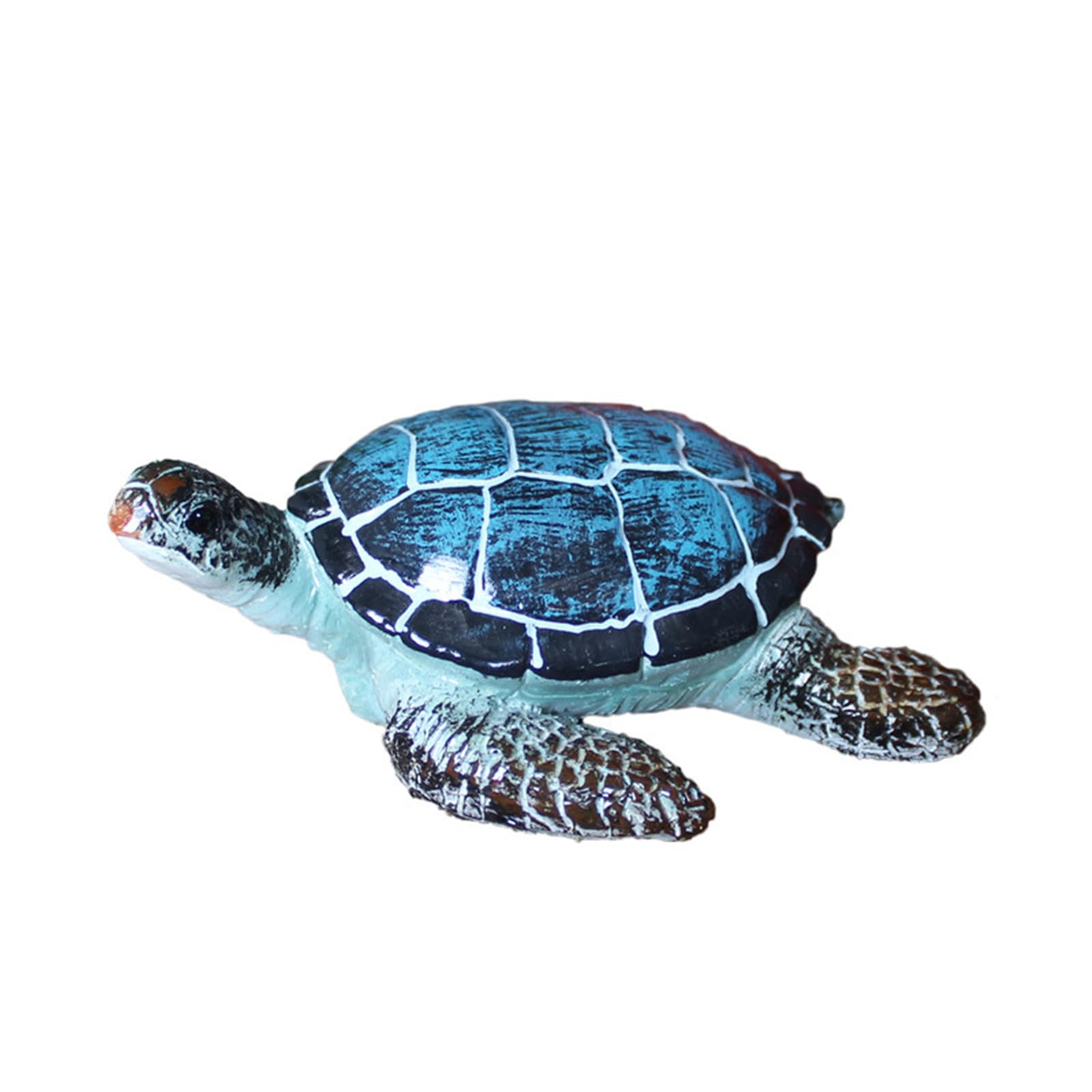sodeber Miniature Turtles Resin Figurine Plant Pots Garden Decorations Fairy Garden Turtles Landscape Decoration Ornament