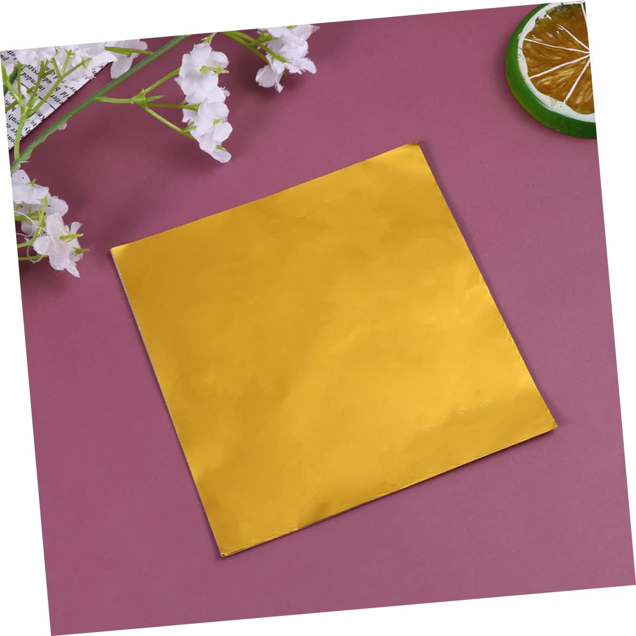 Art Foil Paper 150Pcs 14x14cm Creative Sticker for Wood Metal