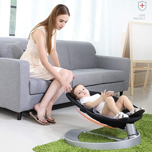 Miniatura 7 de HYZXK - Cinturón de seguridad para bebé (85 , alas izquierda y derecha, 3 puntos, para bebés de 0 a 6 años, marco de aleación de aluminio), Púrpura,