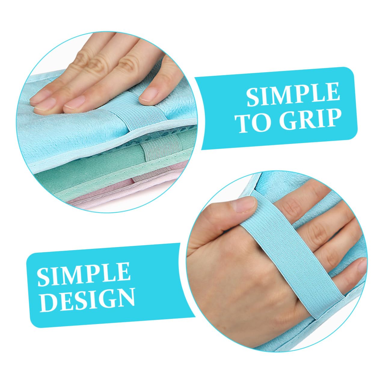 Impacco Ghiaccio Gel Riutilizzabile per Sollievo Terapeutico 3 Pezzi Cuscino Freddo Caldo in Gel di Cristallo Pvc per Dolori Schiena e Collo
