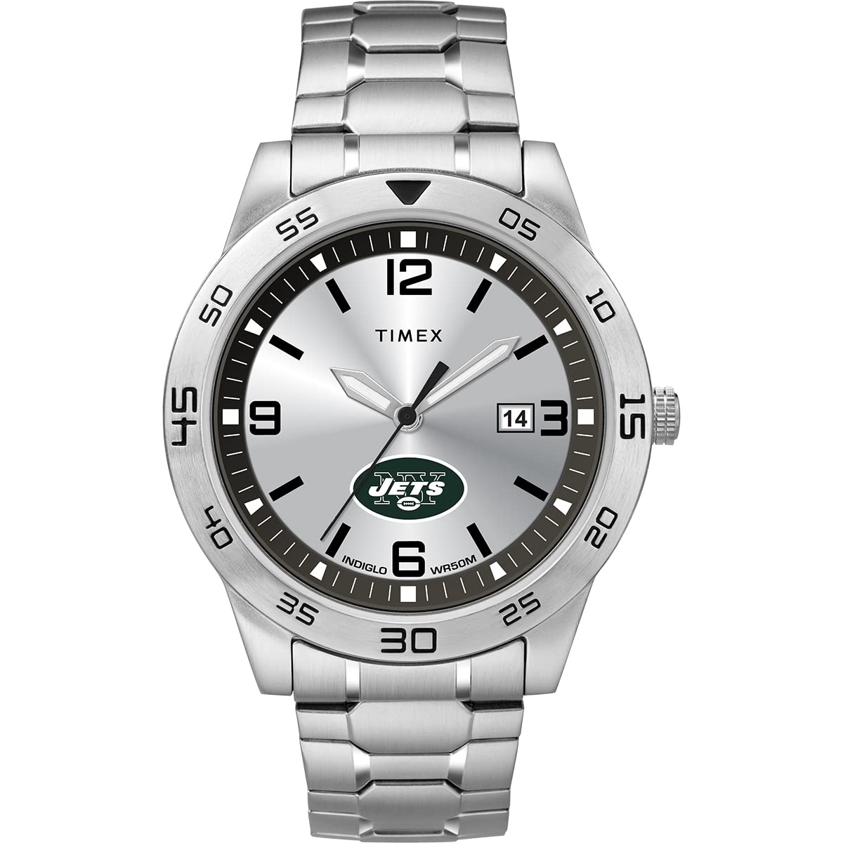Timex Tribute Men's Citation 42mm Quartz Watch with Stainless Steel Strap