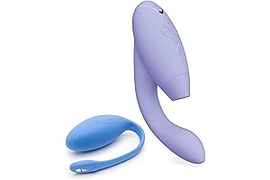 WOMANIZER Duo Toy: Duo 2 Lilac + We-Vibe Jive Blue