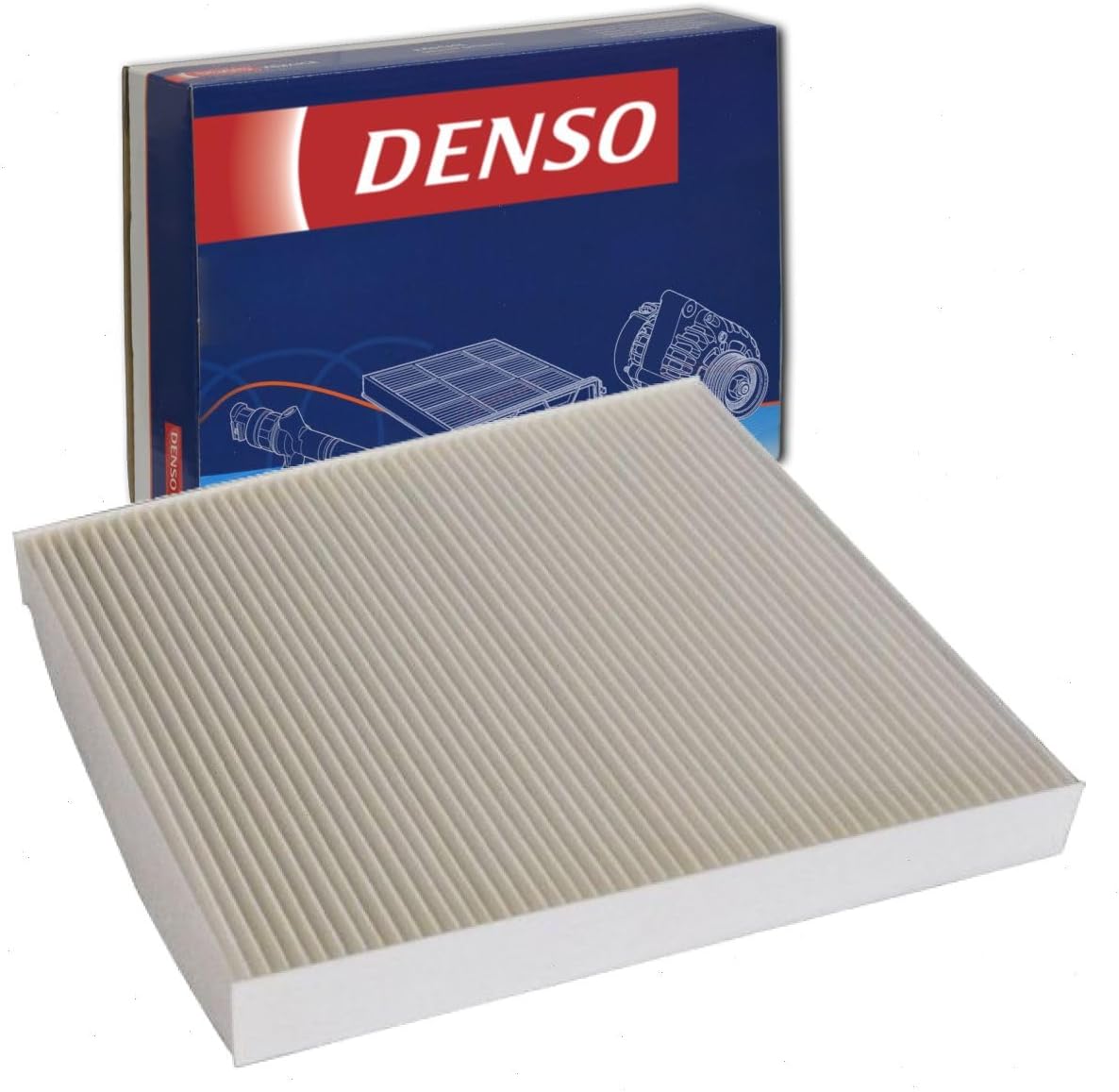 DENSO Cabin Air Filter compatible with Jeep Grand Cherokee 3.0L 3.6L 5.7L 6.4L V6 V8 2011-2018