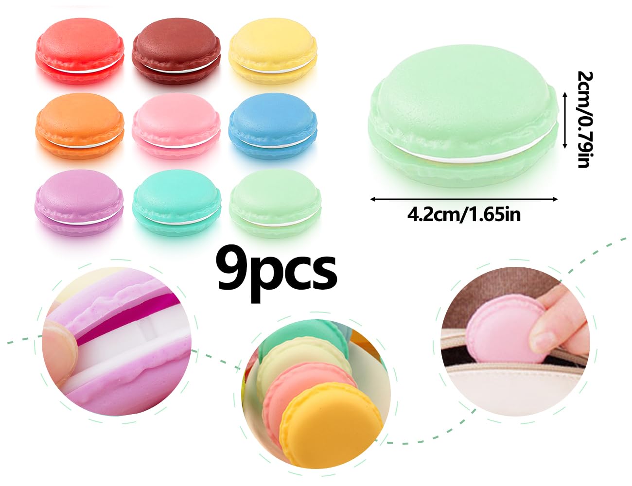 9 sztuk mini pudełka, śliczne małe pudełko na biżuterię, przenośna kosmetyczka, pudełko na rzeczy dla dziewczynek, do przechowywania koralików cukierków kolczyki pierścionki biżuteria
