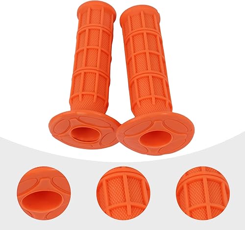 Miniatura 3 de DOONARCES Par de empuñaduras de goma para motocicleta, mango antideslizante universal para la mayoría de motocicletas H-o-n-d-a Su-zu-ki, 78