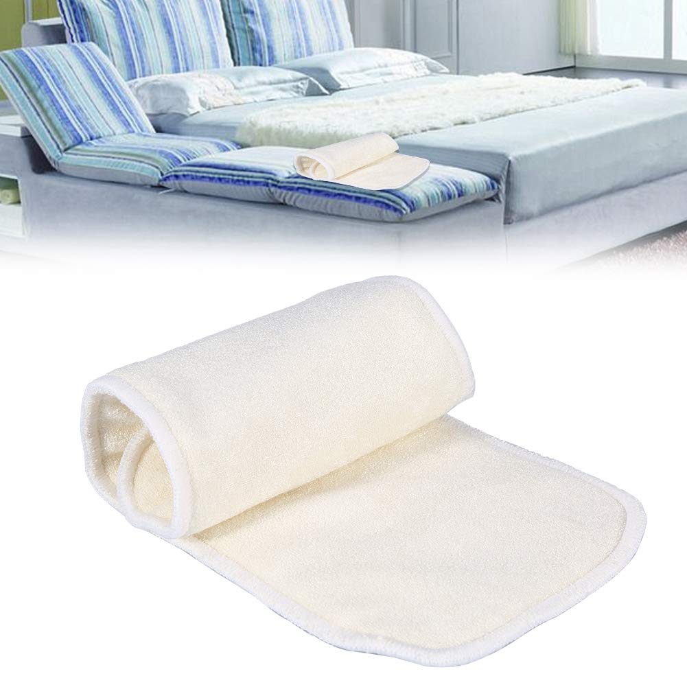 Doublure de couche, doublure de couche en tissu réutilisable 4 couches, lavable doux pour les femmes enceintes adultes pantalons de couches âgés