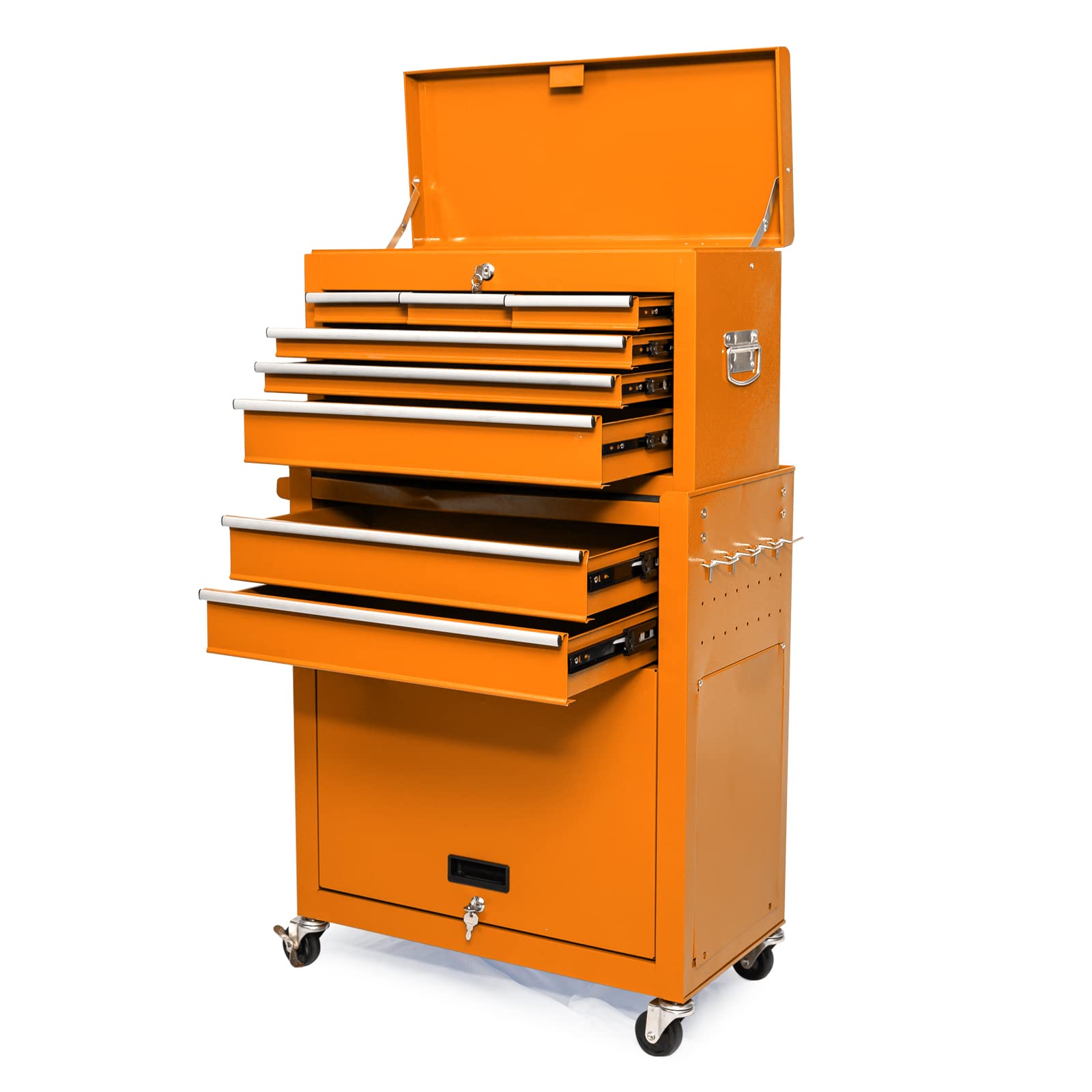 Buy High Capacity Rolling Tool Chest with Wheels and Drawers, 8Drawer