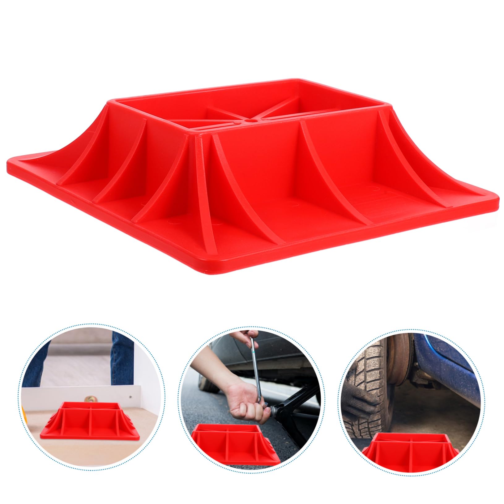 Supporto Martinetto Silicone Spesso Base Per Martinetto Idraulico Resistente Design Multifunzionale Per Attrezzi Facile Installazione e Uso Leggero e Compatto Per Varie