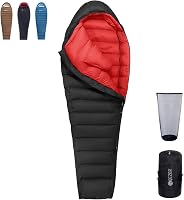 QEZER 650-es Lúdtoll Téli Hálózsák -30°C-ig, Kempinghez és Hegymászáshoz 1