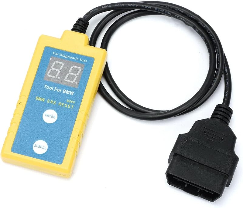 Baceyong B800 Légzsák Reset Eszköz - SRS OBDII 20PIN Diagnosztikai Szkenner BMW Autókhoz 1994-2003 E36 E46 Z3 Z4 X5 Modellekhez
