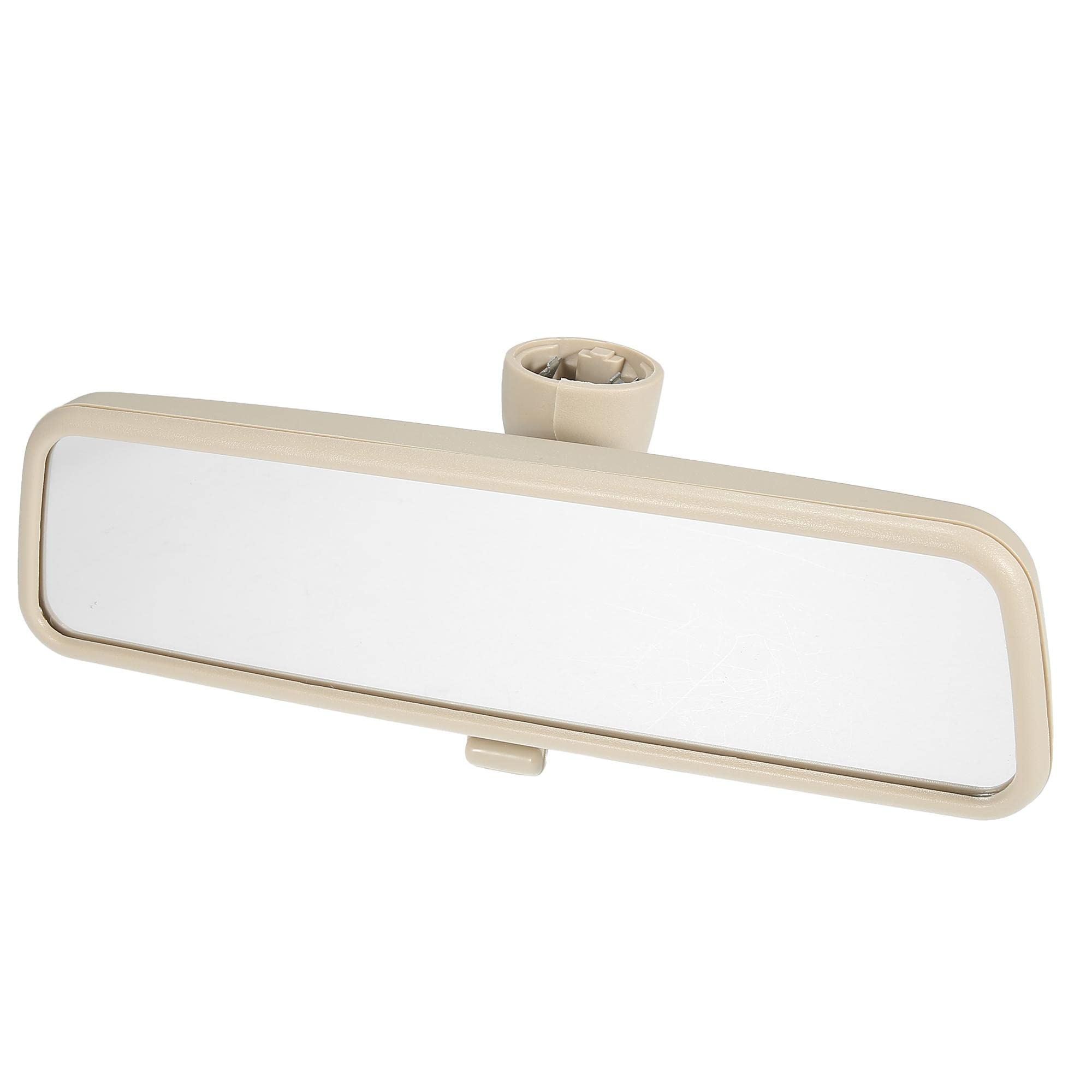 X AUTOHAUX Rear View Mirror Car Interior Inner Rearview Mirror Beige for Volkswagen Passat B5 1999-2005 for Jetta MK4 1999-2004 for Golf MK4 1999-2004