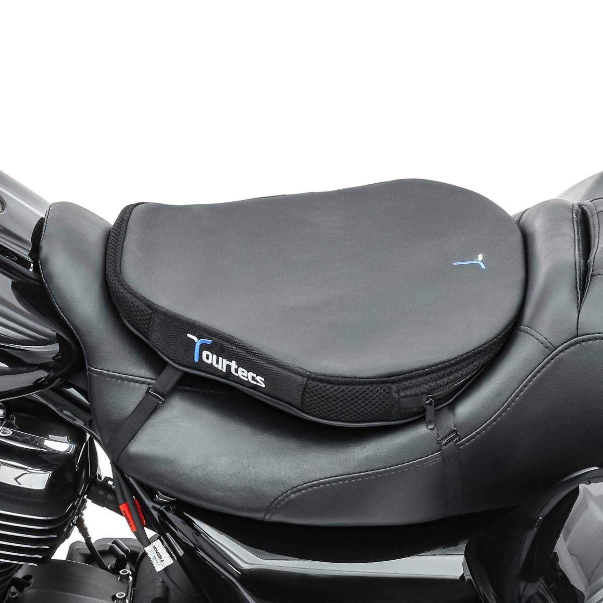 Sitzbank Kissen TPE Gel L kompatibel mit BMW R 1200 GS/Adventure schwarz