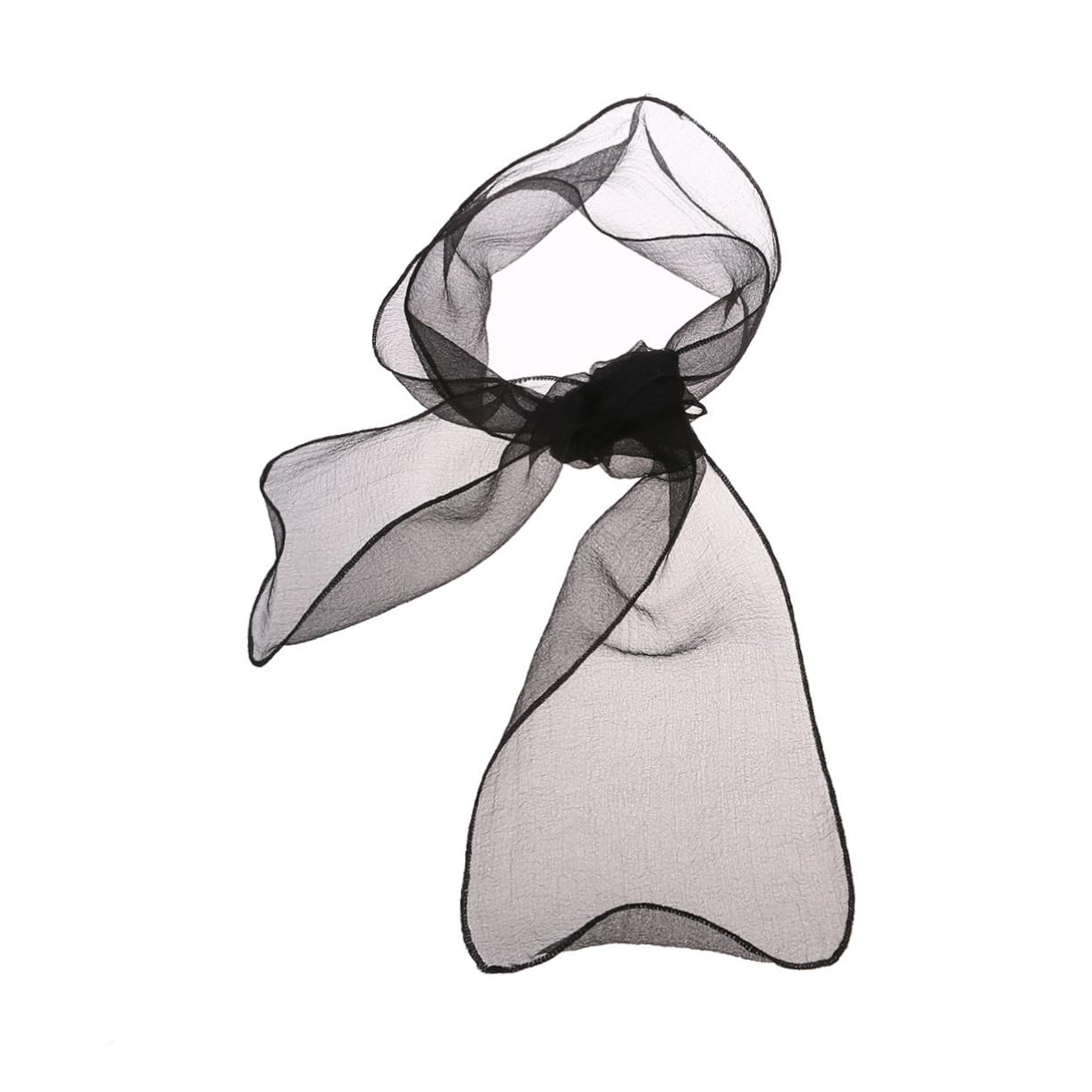 Holibanna Soft Chiffon Scarf Organza Square Scarf Women's Silk Feeling Kerchief for All Seasons